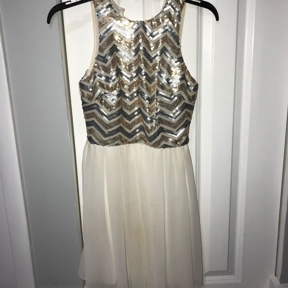Gold and Silver dress